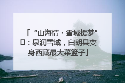 “山海情・雪域援梦”⑪：泉润雪域，白朗县变身西藏最大菜篮子