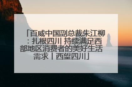 百威中国副总裁朱江柳：扎根四川 持续满足西部地区消费者的美好生活需求丨西望四川