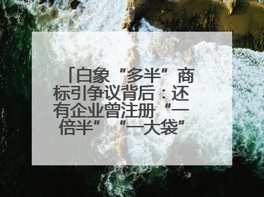 白象“多半”商标引争议背后：还有企业曾注册“一倍半”“一大袋”“1桶半”