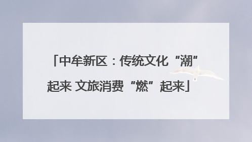 中牟新区：传统文化“潮”起来 文旅消费“燃”起来