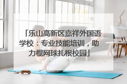 乐山高新区嘉祥外国语学校：专业技能培训，助力棍网球扎根校园