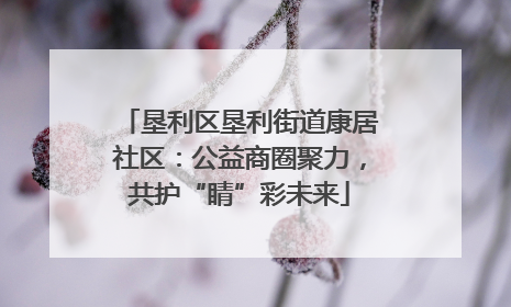 垦利区垦利街道康居社区：公益商圈聚力，共护“睛”彩未来