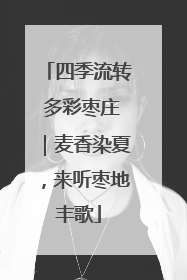 四季流转 多彩枣庄｜麦香染夏，来听枣地丰歌