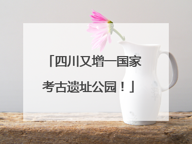 四川又增一国家考古遗址公园！