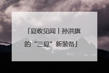 夏收见闻丨孙洪旗的“三夏”新装备