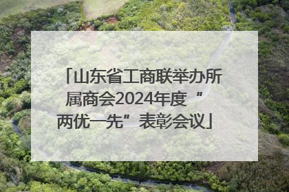 山东省工商联举办所属商会2024年度“两优一先”表彰会议