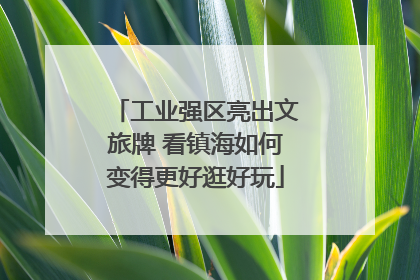工业强区亮出文旅牌 看镇海如何变得更好逛好玩