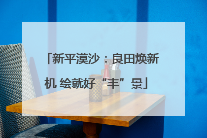 新平漠沙：良田焕新机 绘就好“丰”景