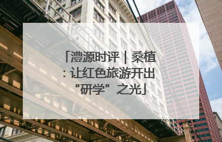 澧源时评｜桑植：让红色旅游开出“研学”之光