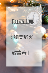 江西上栗：绚美焰火致青春