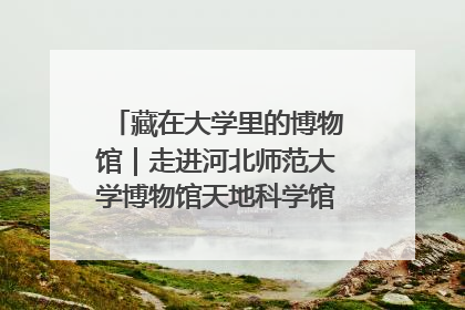 藏在大学里的博物馆｜走进河北师范大学博物馆天地科学馆：在校园里赴一场“宇宙之约”