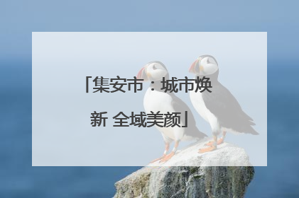 集安市：城市焕新 全域美颜