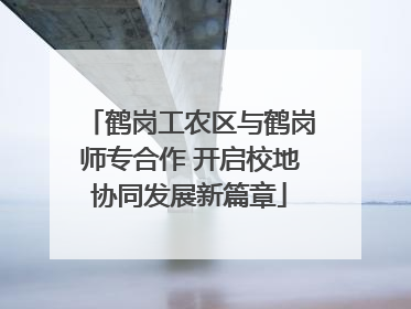 鹤岗工农区与鹤岗师专合作 开启校地协同发展新篇章