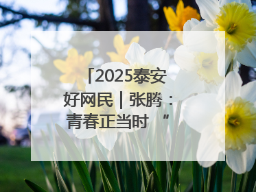 2025泰安好网民｜张腾：青春正当时 “棚”湃振兴曲