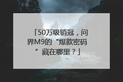 50万级销冠，问界M9的“爆款密码”藏在哪里？